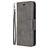 Mobigear Excellent Housse Nokia 1.3 Etui Porte-Monnaie - Gris