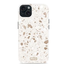 MIO Coque iPhone 14 MagSafe Coque arrière Rigide - Soft Terrazzo