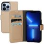 Mobiparts Saffiano Wallet Housse iPhone 13 Pro Etui Porte-Monnaie - Copper