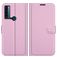 Mobigear Classic Housse TCL 20 SE Etui Porte-Monnaie - Rose