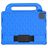 Mobigear Diamond Coque iPad Pro 11 Pouces (2022) Coque de tablette pour enfants avec Poignée Enfants en EVA - Bleu