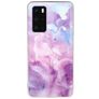 Mobigear Marble Coque Huawei P40 Coque arrière en TPU Souple - Violet