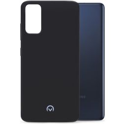 Mobilize Rubber Gelly Coque Samsung Galaxy S20 FE Coque arrière en TPU Souple - Matt Black