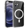 Mobigear Crystal Coque Transparente iPhone 12 Pro MagSafe Coque arrière Rigide - Transparent