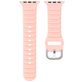 Mobigear Bumpy Bracelet Silicone Apple Watch Fermeture boucle ardillon - 49/46/45/44 mm - Rose
