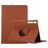 Mobigear DuoStand Coque Samsung Galaxy Tab S9 Plus Etui Rotatif - Marron