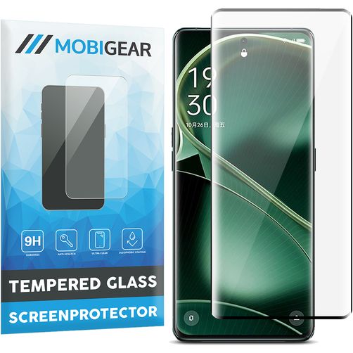Mobigear Premium OPPO Find X6 Verre trempé Protection d'écran - Compatible Coque - Noir