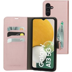 Mobiparts Classic Wallet Housse Samsung Galaxy A04s Etui Porte-Monnaie - Rose