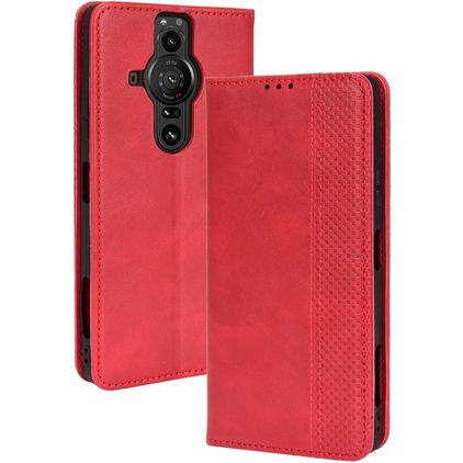 Mobigear Sensation Housse Sony Xperia Pro-I Etui Porte-Monnaie - Rouge