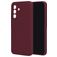 Mobiparts Coque Samsung Galaxy A36 Coque arrière en Silicone - Plum Red