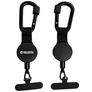 Valenta Anti Diefstal Cordon de téléphone universel réglable Plastique rigide - Noir
