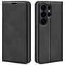 Mobigear Retro Slim Housse Samsung Galaxy S26 Ultra Etui Porte-Monnaie - Noir