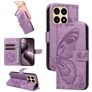 Mobigear Butterfly Housse Xiaomi 15T Etui Porte-Monnaie - Violet