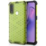 Mobigear Honeycomb Coque OPPO A31 Coque arrière Rigide Anti-Chocs - Vert