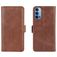 Mobigear Slim Magnet Housse OPPO Reno 4 Etui Porte-Monnaie - Marron