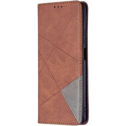 Mobigear Rhombus Slim Housse Xiaomi 11T Etui - Marron