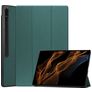 Mobigear Tri-Fold Coque Samsung Galaxy Tab S8 Ultra Etui - Vert