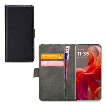 Mobilize Classic Gelly Wallet Motorola Moto G85 Étui Portefeuille - Noir