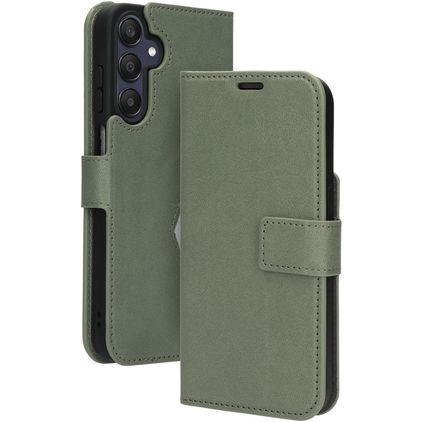 Mobiparts Classic Wallet Samsung Galaxy A25 Étui Portefeuille - Stone Green