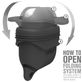 Catalyst Waterproof Coque Apple AirPods 1 Coque Imperméable en Silicone Souple - Slate Grey