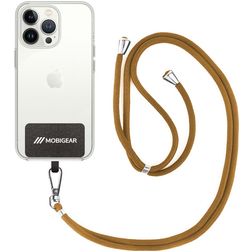 Mobigear Lanyard - Cordon de téléphone universel ajustable - Marron
