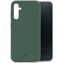 Mobilize Rubber Gelly Coque Samsung Galaxy A24 Coque arrière en TPU Souple - Matt Green