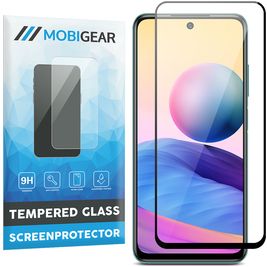 Mobigear Premium Xiaomi Redmi 10 5G Verre trempé Protection d'écran - Compatible Coque - Noir