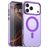 Mobigear Shockproof iPhone 18 Pro Max MagSafe Plastique rigide Coque arrière - Violet