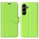 Mobigear Classic Housse Samsung Galaxy S25 FE Etui Porte-Monnaie - Vert