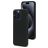 Mobiparts Coque iPhone 15 Pro Max Coque arrière en Silicone - Noir