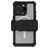 Ghostek Nautical Belt Coque iPhone 16 Pro MagSafe Coque arrière Imperméable Rigide Anti-Chocs - Transparent / Noir