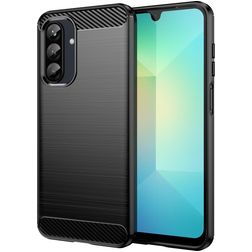 Mobigear Brushed Slim Coque Samsung Galaxy A26 Coque arrière en TPU Souple - Noir