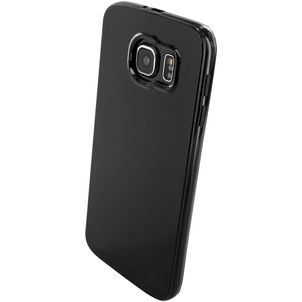 Mobiparts Classic Coque Samsung Galaxy S6 Coque arrière en TPU Souple - Noir