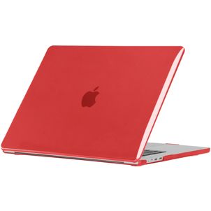 Mobigear Glossy MacBook Air 15 Pouces (2023-2026) Coque - Rouge - Model A2941 / A3114 / A3241 / A3448