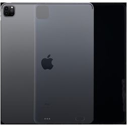 Mobigear Basics Coque iPad Pro 12.9 Pouces (2021) Mince Coque arrière en en TPU Souple - Transparent