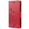 Mobigear Flowers Housse Samsung Galaxy A23 Etui Porte-Monnaie - Rouge
