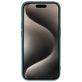 Mobiparts Coque iPhone 15 Pro Coque arrière en Silicone - Blueberry Blue