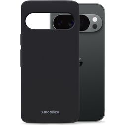 Mobilize Rubber Gelly Coque Google Pixel 11 Pro Coque arrière en TPU Souple - Noir