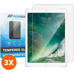 Mobigear iPad Pro 12,9 pouces (2017) Verre trempé Protection d'écran - Compatible coque (Lot de 3)