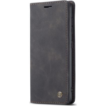 Caseme 013 Housse Samsung Galaxy A41 Etui Porte-Monnaie - Noir