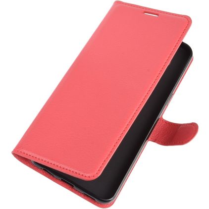Mobigear Classic Housse LG K51s Etui Porte-Monnaie - Rouge