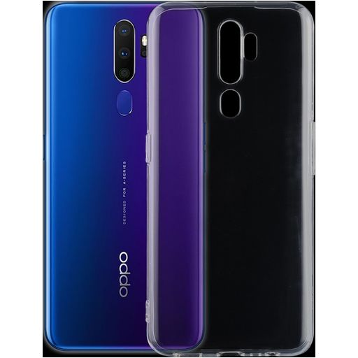 Mobigear Ultra Thin Coque Transparente OPPO A5 (2020) Coque arrière en TPU Souple Extra-fin - Transparent
