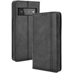 Mobigear Sensation Housse Google Pixel 6 Pro Etui Porte-Monnaie - Noir