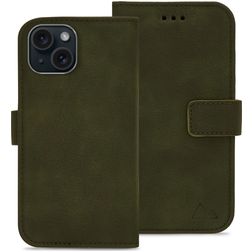 My Style Flex Wallet Housse iPhone 15 Etui Porte-Monnaie - Forest Green