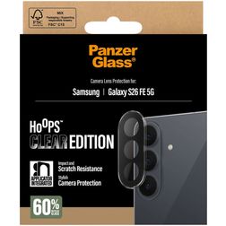 PanzerGlass Hoops Rings Samsung Galaxy S26 FE Verre trempé Protection Objectif Caméra - Compatible Coque - Noir