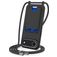 Mobigear Lanyard Card iPhone Air Silicone Coque avec cordon et porte-cartes - Noir