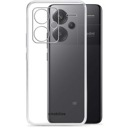 Mobilize Gelly Coque Transparente Xiaomi Redmi Note 13 Pro Plus Coque arrière en TPU Souple - Transparent
