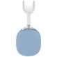 Mobigear Colors Coque Apple AirPods Max Coque en Silicone Souple - Bleu