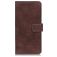 Mobigear Croco Housse Motorola Moto G60s Etui Porte-Monnaie - Marron