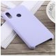 Mobigear Rubber Touch Coque Huawei P20 Lite (2018) Coque arrière en Silicone - Violet